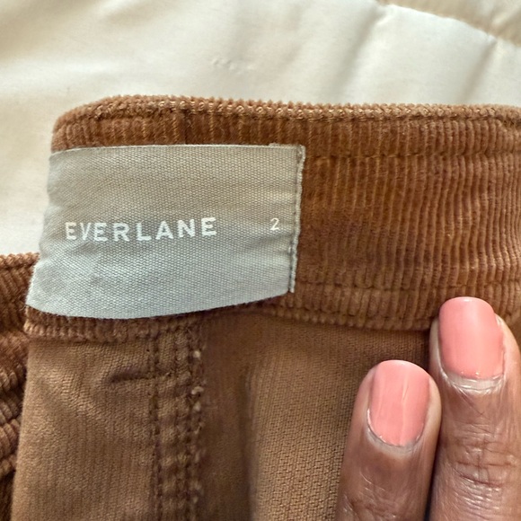 Everlane Corduroy Straight Leg Ankle- Acorn - Picture 3 of 3